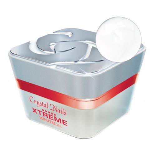 Crystal Nails Xtreme WHITE zselé - 50 ml