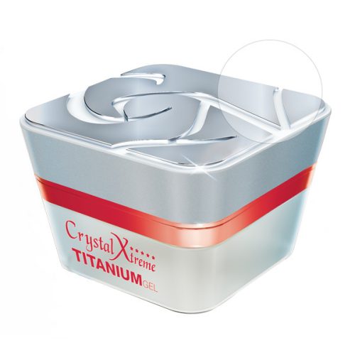 Crystal Nails TITANIUM zselé - 50ml