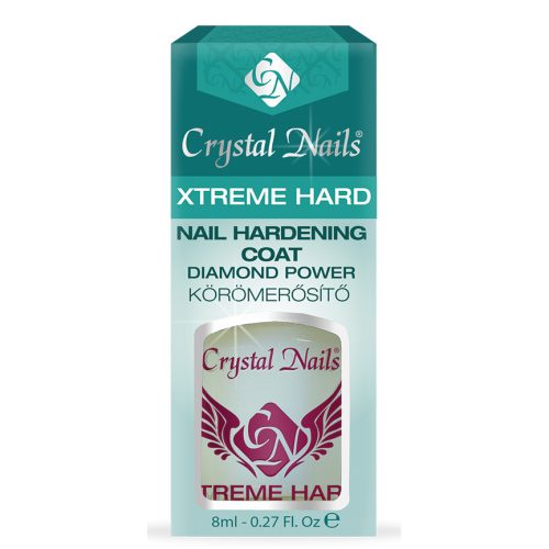 Crystal Nails Xtreme Hard - körömerősítő lakk 8ml