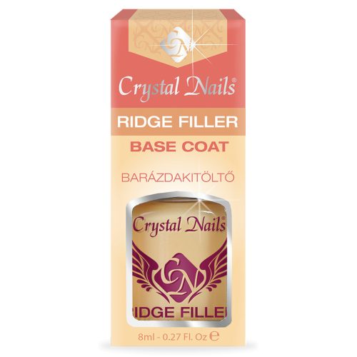 Crystal Nails Ridge Filler - barázdakitöltő alapozó lakk 8ml