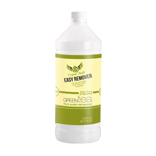 Illatos Crystal Nails tip-, porcelán és CrystaLac oldó - 1000ml zöld tea
