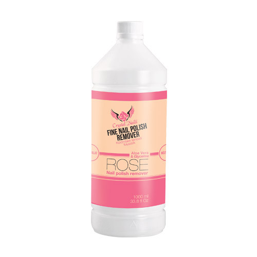 Crystal Nails illatos körömlakk lemosó 1000ml - rózsa