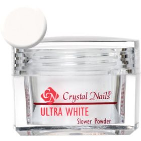 Crystal Nails Slower-Ultra White 25ml (17g)