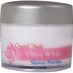 Crystal Nails Slower-Ultra White 140ml (100g)
