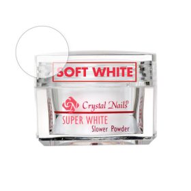 Crystal Nails Slower-Soft White 25ml (17g)