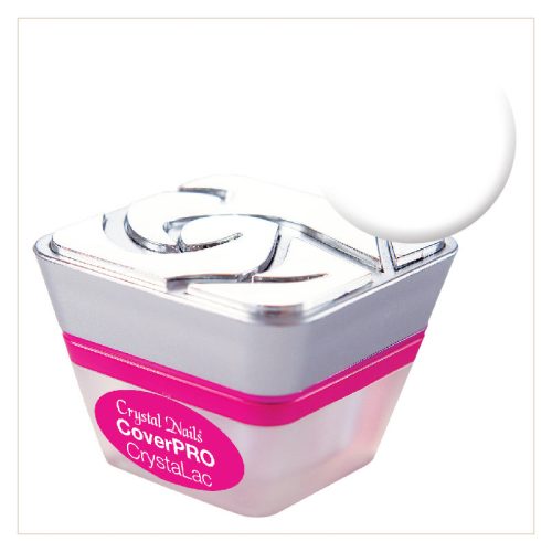 Crystal Nails Coverpro Crystalac White - 5ml