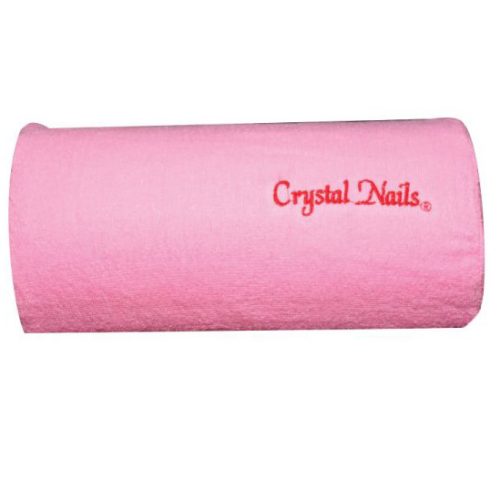 Crystal Nails Frottír bevonatú kéztámasz pink