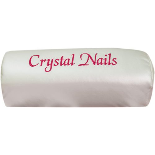Crystal Nails MINI bőrdizájn kéztámasz - gyöngyház fehér