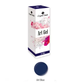 Crystal Nails Art Gel festőzselé - Art Blue (5ml) TF