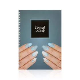 Crystal Nails spirál jegyzetfüzet