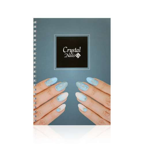 Crystal Nails spirál jegyzetfüzet