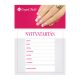 Crystal Nails nyitva tartás tábla 3
