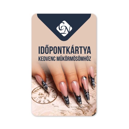 Crystal Nails időpontkártya - #11