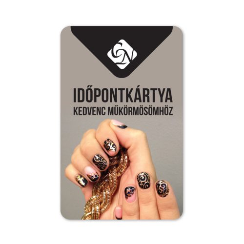 Crystal Nails időpontkártya - #12