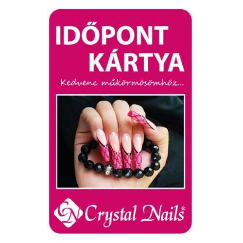 Crystal Nails időpontkártya - #6