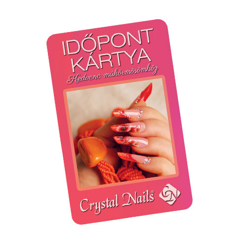 Crystal Nails időpontkártya - #9