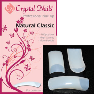 Crystal Nails Natural box