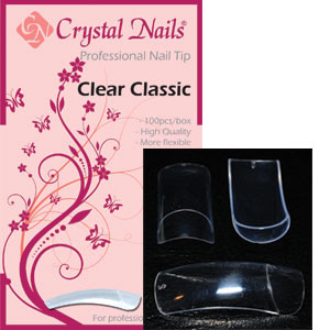 Crystal Nails Clear box