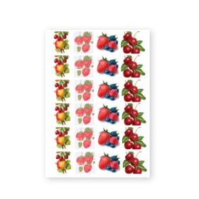 Crystal Nails Baroque Stickers - Fruit