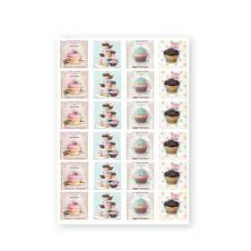 Crystal Nails Baroque Stickers - Cake