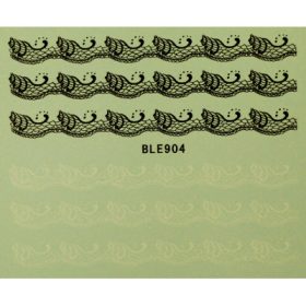 Crystal Nails köröm matrica (BLE904)