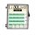 LuXLash Color Lash Green C/0.15 (9,10,11)
