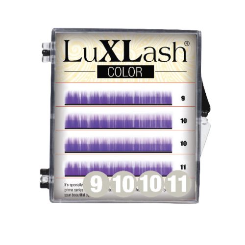 LuXLash Color Lash Purple C/0.15 (9,10,11)