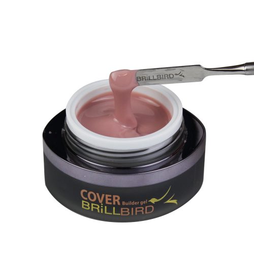 BrillBird COVER PINK GEL –TAN KÖRÖMÁGYHOSSZABBÍTÓ műköröm zselé 5ml