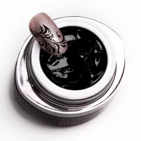   BrillBird Designer Gel 2 - Fekete festőzselé (black) 4,5ML TF