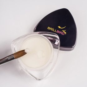 BrillBird LATTE építő porcelánpor - 30 ml
