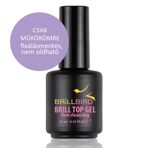 BrillBird BRILL TOP GEL FIXÁLÁS-MENTES FÉNY 15ml