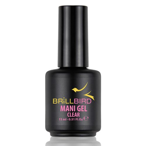 BrillBird MANI GEL - CLEAR MANIKŰR ZSELÉ – 15ml