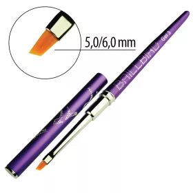 BrillBird Gel 3 zselés ferde szőrű ecset