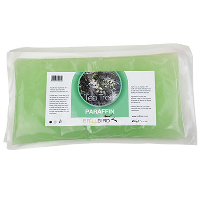 Brillbird Ápoló paraffin - Teafa  450gr