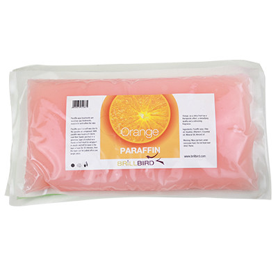 Brillbird Ápoló paraffin - Narancs 450gr
