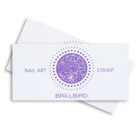 BrillBird Körömnyomda plasztik lap 1db