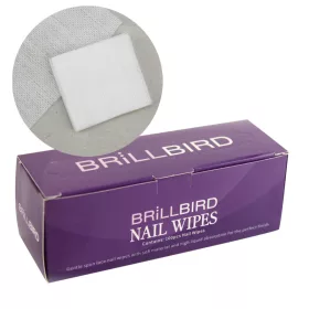 BrillBird Nail wipes - Törlőlapok - 100 db
