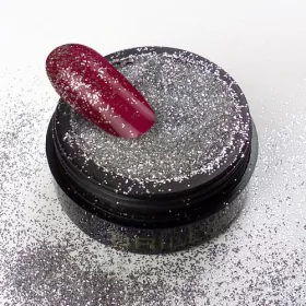 BrillBird Csillámpor - CS01 ezüst