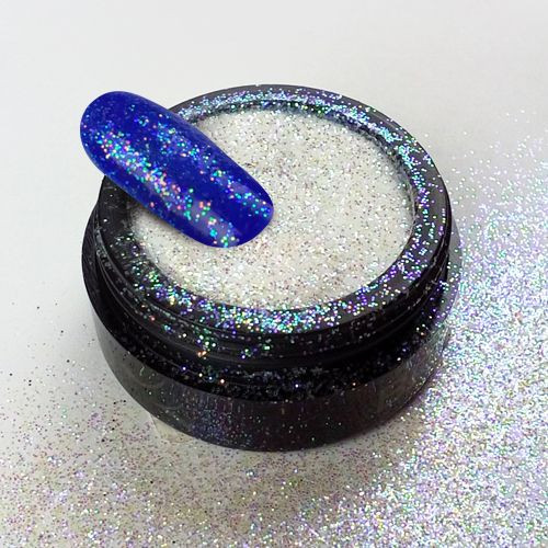 BrillBird Csillámpor - CS03 fehér