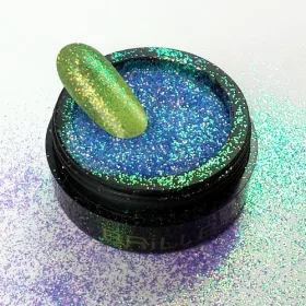 BrillBird Csillámpor - CS05 türkiz