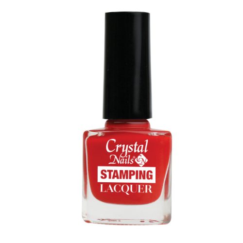 Crystal Nails Stamping lacquer nyomdalakk-piros (4ml)