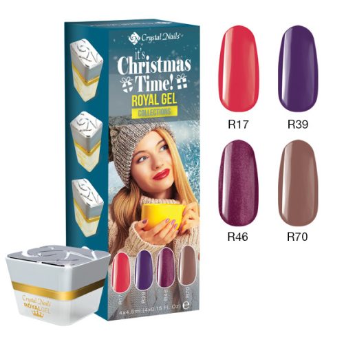 It's Christmas Time 2016/2017 Crystal Nails Royal Gel készlet