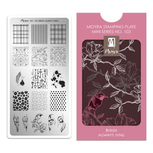 Moyra mini nyomdalemez 103 Birds Always Sing