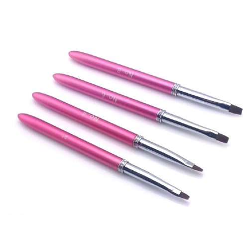 Moonbasa Pink összecsukható zselés ecset 4-es