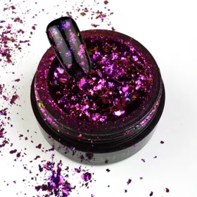 BrillBird Króm flakes - chrome flakes Purple