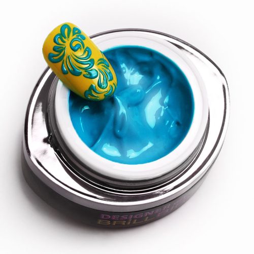 BrillBird Designer Gel 9 - világoskék festőzselé (light blue) 4,5ML