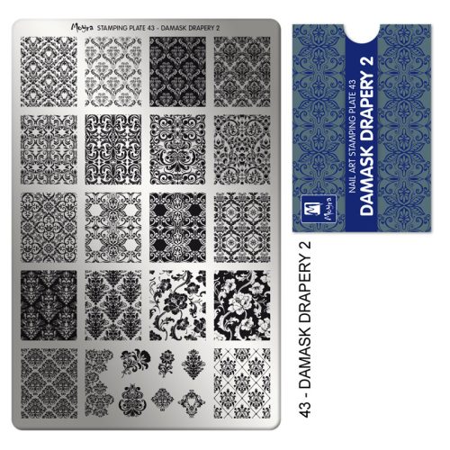 Moyra nyomdalemez 43 Damask Drapery 2