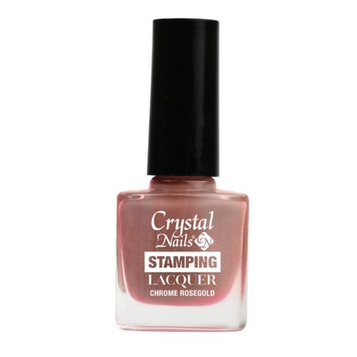 Crystal Nails Stamping lacquer nyomdalakk - Chrome rosegold