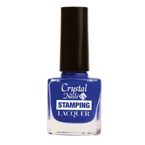 Crystal Nails Stamping lacquer nyomdalakk - kék