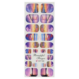 Crystal Nails Teli matrica (HOT338)